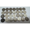 Image 6 : Assorted Lot Various Dates US 90% Silver Dimes F.V. $2.80.Including Barber Dimes and Mercury Dimes!!