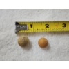 Image 4 : Two Small Clay Marbles ~ Unique & Rare Pieces!