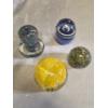 Image 1 : *Pick Up At Mantua Home-No Shipping Available* Beautiful Collection Of Four Vintage Art Glass Paperw
