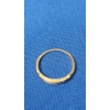 Image 6 : 14K Gold Open Setting Ring - Size 7.5 - Weight: 1.1g