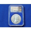 Image 1 : 2020(P) Silver American Eagle Emergency Production First Day of Issue Graded MS69 by NGC