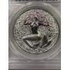 Image 2 : 2026 Mermaid - Baby Pink Hair .999 Silver One Troy Ounce Coin - Graded PCGS MS69 Reverse Proof 
