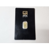Image 1 : Frontier Mint 0.5g .9999 Fine Gold Bar in Sealed Package 