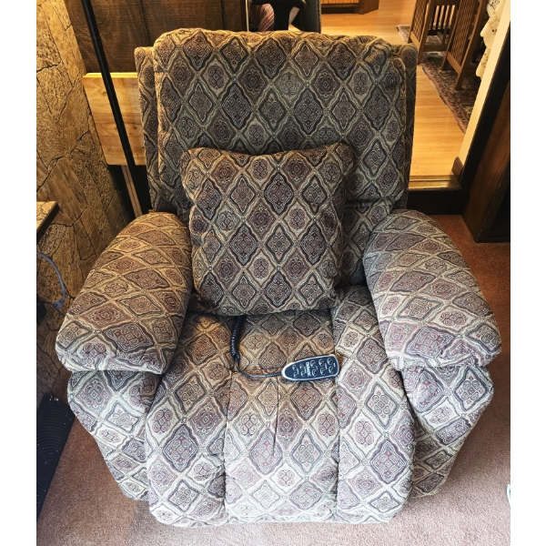 Power Rocker Recliner with Separate Back & Foot Controls - Works