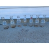 Image 1 : Lot of 7 Vintage Glass Milk Bottles