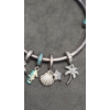 Image 7 : Sterling Silver Charm Bracelet With Sterling Charms - Total Weight: 27.2g