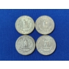 Image 2 : Four Assorted Years Silver Washington Quarters - 90% U.S. Silver - FV: $1.00