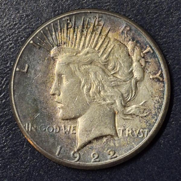 1922 S Peace Silver Dollar - See Pictures 