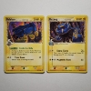 Image 1 : Two Vintage Non Holo Delta Species Pokemon Trading Cards - Beldum 59/113 & Metang 49/113