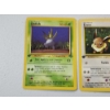 Image 2 : Three 1st Edition Vintage Pokemon Cards: Oddish 58/64, Eevee 55/82, & Smoochum 54/64