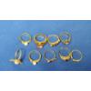 Image 2 : Assorted Silver COLORED Fashion Rings - See Photos For Sizing