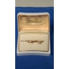 Image 1 : 14K Gold Wedding Bands & 1/3 ct Diamond Ring - Includes Original Paperwork - Total Weight: 6.1g