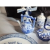 Image 7 : Huge Lot of Vintage Woods Ware Wood & Sons England Blue & White China Dishes