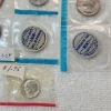 Image 9 : Lot of Assorted U.S. Coins from Uncirculated Coin Set - Includes a 1962 90% SILVER DIME! 