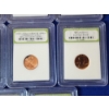 Image 5 : x11 INB Lincoln Cents Including BU Commemoratives & DCAM Gem Proofs, Assorted Years