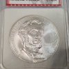 Image 2 : 2009-P IGS MS70 Abraham Lincoln 90% Silver Dollar