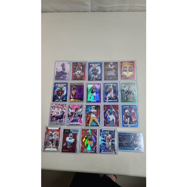 Assorted Topps, Panini & Wild Card Numbered Parallels /99 Football Cards