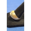 Image 3 : Men's 14K Gold Ring With Diamonds - Size 9 - Weight: 6.6g