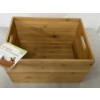 Image 1 : Spa Sensations 13" x 11" Bamboo Bin With Handles - Good Condition