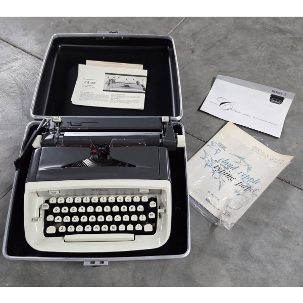 Vintage Portable Royal Typewriter