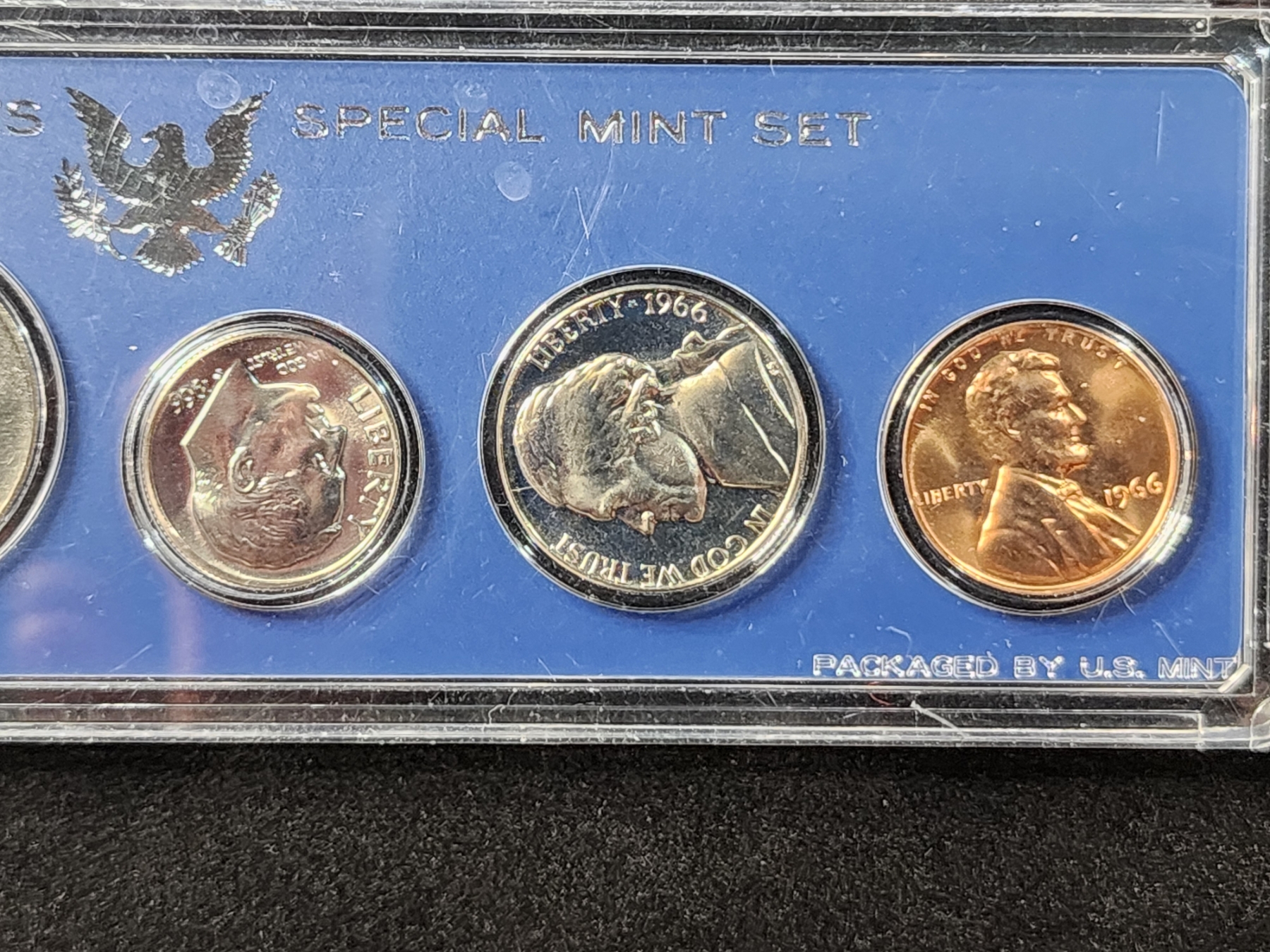 Lot of Assorted United States Collectible Coins in Displays Ft. 40% ...