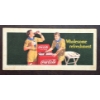 Image 1 :   COCA COLA ADVERTISING BLOTTER - VINTAGE 1942 10" X 4" BLOTTER - 2 BOY SCOUTS ENJOYING A COKE