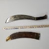 Image 2 : Original U.S. WWI Collins No. 1005 Engineer Bolo Machete With Matching Leather Scabbard