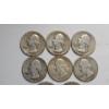 Image 2 : (8) United States 90% Silver Washington Head Quarters - Face Value: $2.00