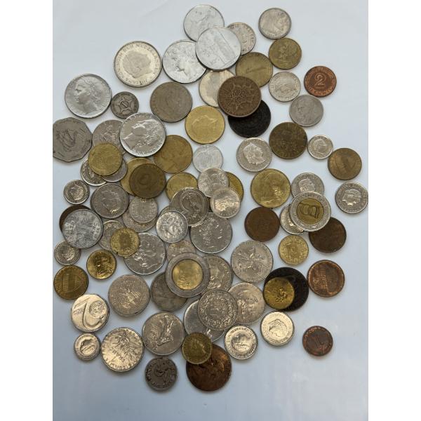 Unsearched Foreign Coin Collection In Exceptional Condition - You Get All Coins For One Bid