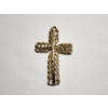 Image 1 : 14K Gold Cross Pendant - Weighing 1.6 Grams 