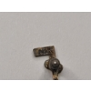 Image 6 : (2) 10K Gold Lapel Pins With Sterling Silver Screw Backings - Just Pins Weight: 0.4g
