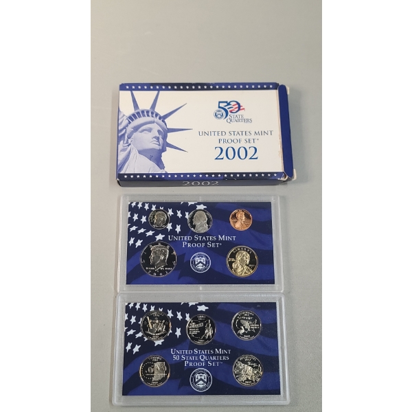 2002 United States Mint Proof Coin Set