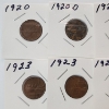 Image 2 : Lot of 11 Assorted U.S. Cents: (10) Wheat Cents & (1) 2025 Cent