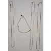 Image 1 : Collection Of Assorted Gold Plated Sterling Silver Jewelry - Total Weight: 9.4g