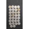 Image 1 : Assorted Years/Mint Marks United States 90% Silver Mercury Dimes & Roosevelt - Face Value: $3.00