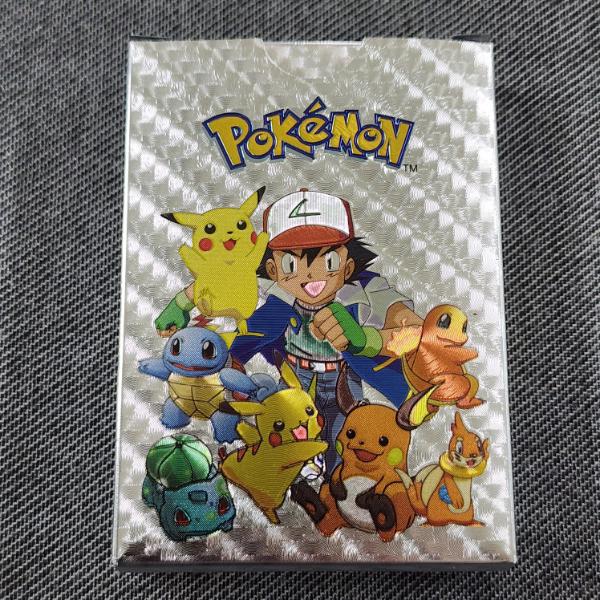BOX FULL OF SILVER FOIL POKEMON TRADING CARDS ~ UNIQUE & FAN MADE ARTS!