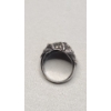 Image 3 : Sterling Silver Art NOUVEAU Lady Face Profile Marcasite Ring & DANECRAFT 7" Bracelet - Weight: 26.1g