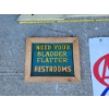 Image 6 : Assorted Wall Signs Including Large 5ft Fairmont Ice Cream Arrow Sign 