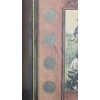 Image 2 : Vintage Framed 12" x 10" "The Forty Niners" Liberty "V" Nickels - Face Value: $0.45