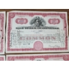 Image 4 : Lot of (4) Bone Stores, Incorporated Less than 100 Shares Stock Certificates: Dated 1948 & 1946