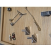 Image 6 : Vintage Collection Of Tie Pins And Cuff Links Including Rare Pistol & Holster Tie Holder Pin 