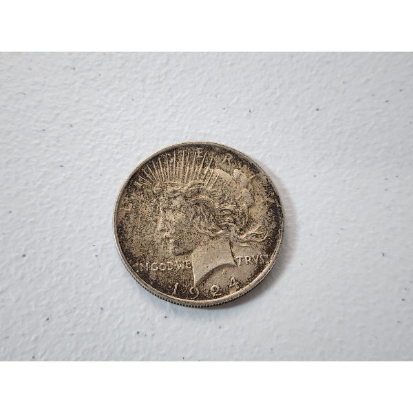 United States 1924 Silver Peace Dollar