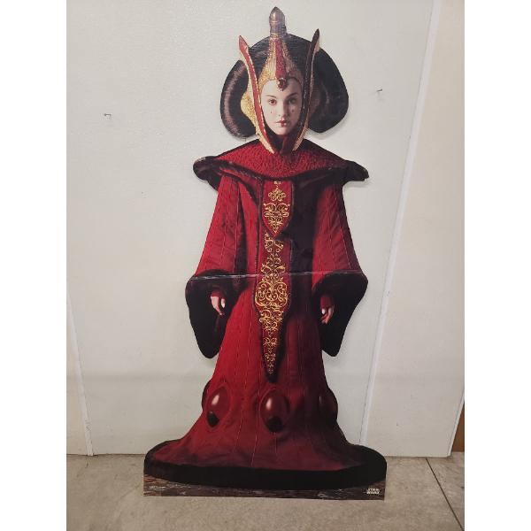 Star Wars Episode 1 #327 Queen Amidala Cardboard Cutout Standee - Stands about 6 Feet Tall!