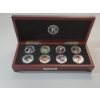 Image 1 : The Bradford Exchange Mint BATMAN DC Comics Proof Coin Collection - Set of 8 Coins