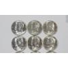 Image 2 : (10) Brilliant Uncirculated United States 90% Silver 1964 Kennedy Half Dollars - Face Value: $5.00