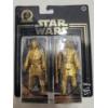 Image 16 : Star Wars Gold Colored Figures (Lot of 9, 2 per Package = 18 Figures)
