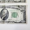 Image 5 : Two United States Series 1934 C Green Seal $10 Federal Reserve Notes - Face Value: $20.00