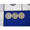 Image 10 : x7 Assorted Years Higher-Grade Silver Mercury Dimes FV: $0.70