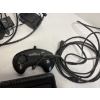Image 10 : Saga Genesis Model 2 Console Attached to Sega CD Model 2 - Top Loading CD Tray - Includes Chargers