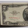 Image 2 : Series 1953 B $2 Red Seal Bank Note With Smith And Dillon Signatures - Face Value: $2.00